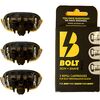 BOLT Shave - Skin + Shave Cartridge Refill Box BLACK EDITION - Black