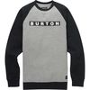 Burton Men's Vault Crew Pullover Sweatshirt - Regular Fit, Brushed Fleece, Kangaroo Pocket