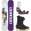 Burton - Hideaway Snowboard + Step On Re:Flex Binding + Highshot Boot - One Color, Bear Hug Brown, Black