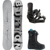 Burton - Custom X Camber w/ Photon BOA + Cartel X Snowboard Package - Etched,Black,Black