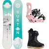 Burton - Yeasayer w/ Limelight Boa + Scribe Re:Flex Snowboard Package - First Tracks,Pink,Black