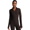 Beyond Yoga - Spacedye High Definition Jacket - Women's - Dark Chocolate Heather