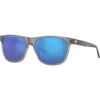 Matte Gray Crystal Frame/Blue Mirror 580G