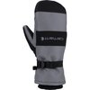 Carhartt Gloves - WP Insulated Knit Cuff Mitten - Men's - Dark Grey Black
