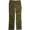 Carhartt - Washed Twill Dungaree - Flannel-Lined Pant - Men's