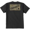 Carhartt - Irvine Relaxed Camo License Plate T-Shirt - Men's - Black