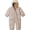 Columbia - Snuggly Bunny II Bunting - Infants' - Ancient Fossil Gingham