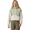 Columbia - Spire Valley Cropped Windbreaker - Women's - Safari/Dark Stone