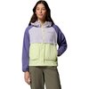 Columbia - Spire Valley Windbreaker - Women's - Citron Haze/Lavender Pearl/Stormwatch