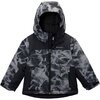 Columbia - Lightning Lift IV Printed Jacket - Toddler Boys' - Black Icy Peaks/Black