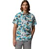 Columbia - Trollers Best II Short-Sleeve Shirt - Men's - Bright Nectar Saltwaters