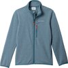 Columbia - Essential Hike Grid Fleece Full-Zip Jacket - Kids' - Everblue