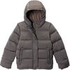 Columbia - Amaze Puff Hooded Jacket - Girls' - Iron High Shine