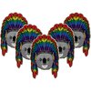 Coalatree - CT Rainbow Sticker - One Color