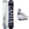 Capita - Birds Of A Feather Snowboard + Union Ultra Binding - 2026 - Ice Grey