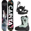 Capita - D.O.A. Snowboard + Union Falcor Binding + Vans Infuse Boot - Misc, Black, 30th Anniv. Gray Olive