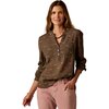 Carve Designs - Dylan Gauze Shirt - Women's - Dark Olive Vista