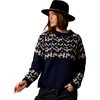 Navy Fairisle