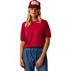 Carve Designs - Josie Sweater T-Shirt - Women's - Crimson