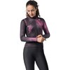 Castelli - Prismatic Thermal Long-Sleeve Jersey - Women's - Black/Deep Bordeaux