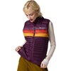 Cotopaxi - Fuego Down Vest - Women's - Acai Stripes