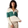 Cotopaxi - Atajo Waffle Rugby Long-Sleeve Top - Women's - Cream and Juniper