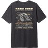 Dark Seas - Drake Mineral T-Shirt - Men's - Heather Charcoal