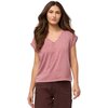 DU/ER - PurePima Dolman V-Neck Top - Women's - Washed Dusty Rose