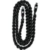 Dark Energy - USB-C to C Cable, Paracord wrapped, 3 ft PD enabled - Black/Black