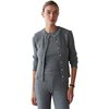 Donni - The Sweater Rib Cardi - Women's - Charcoal Grey
