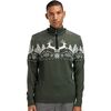 Dale of Norway - Dale Christmas Sweater - Men's - Loden/Off White/Navy