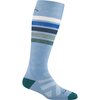 Darn Tough - Snowburst OTC Midweight Cushion Sock - Women's - Bluebird