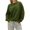 Olive Green Stripe