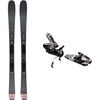 Dynastar - E-Cross 82 Xpress Ski w/ Xpress 11 GW Ski Binding - 2025 - One Color/Black/Blush