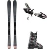 Dynastar - E-Cross 82 Ski + Xpress11 Binding + Cruise Boot - One Color,Black/Gray/Red,Black/Blush