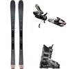 Dynastar - E-Cross 82 Ski + Xpress11 Binding + Cruise Boot - Women's - One Color,Black/Sand,Black/Blush