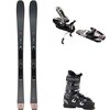 Dynastar - E-Cross 82 Ski + Xpress11 Binding + Speed 80 HV+ Boot - One Color,Black,Black/Blush