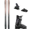 Elan - W Ripstick 94 Ski + D11 GW + S/Pro Supra 80 Boot - 2026 - Pink,Solid Blk,Blk/Silv Met/Sweet Lav