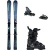 Elan - Truflex 76 Ls Ski + El 10 Shift Binding + Premio 80 Boot - Grn/Blk/Blk