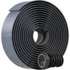 Ergon BT Allroad Bar Tape | 2.5mm Thick Grip Tape | Black Handlebar Tape With Bar Plugs | 2.1m Length