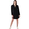 Heathered Black Twill