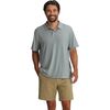 Smooth Sailing Stripe Heather Aspen Grey