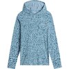 Free Fly - Shade Hoodie - Kids' - Drifter Print Sea Pine