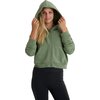 Free Fly - Bamboo Northcoast Fleece Full-Zip Hoodie - Women's - Heather Olivine