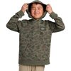 Free Fly - Camo Hoodie - Kids' - Vintage Camo Oil Green