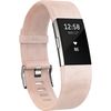 Fitbit - Charge 2 Leather Accessory Band 