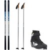Fischer - Spider 62 Xtralite XC Ski Package w/ Poles - Women's - One Color/White/Black/Grey