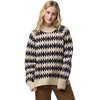 Fjallraven - Ovik Jacquard Knit Top - Women's - Light Beige/Dark Navy