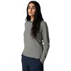 Finisterre - Eldon Stripe Long-Sleeve Top - Women's - Acorn Brown/Harbour Teal/Ecru