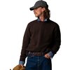 Finisterre - Escall Crew Sweater - Men's - Coffee Brown